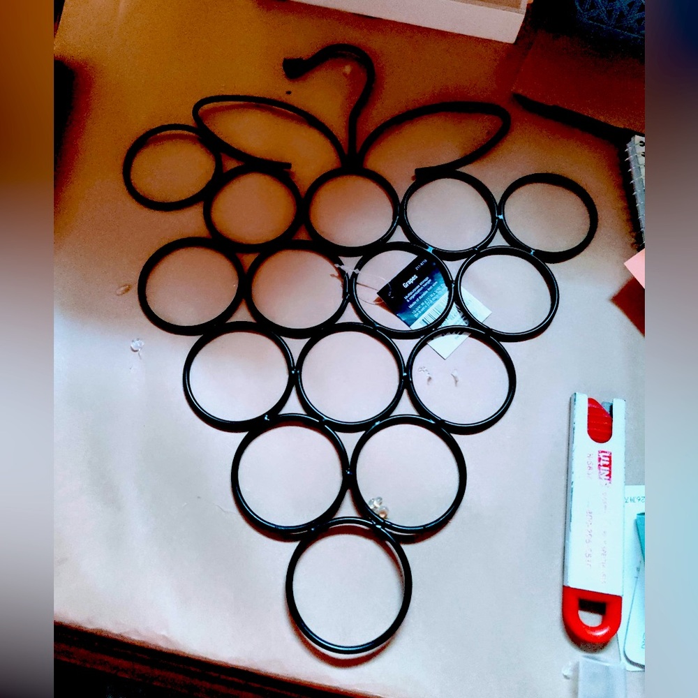 Grape Scarf Hanger Decor